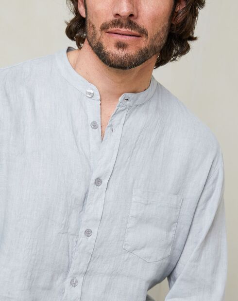 Chemise Valentin gris clair
