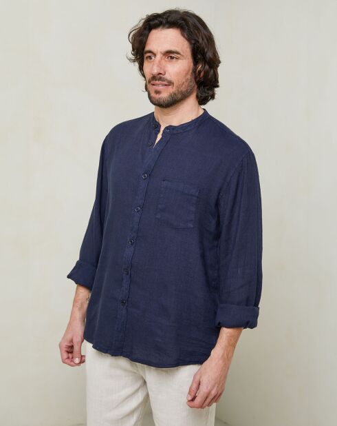 Chemise Valentin marine
