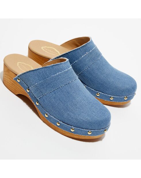 Sabots Sofia denim - Talon 5 cm