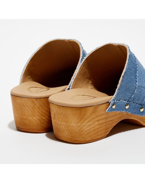 Sabots Sofia denim - Talon 5 cm