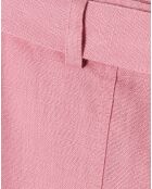 Robusta oudroze rok van 100% linnen