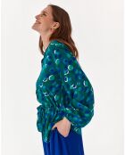 Lenazja grüne Bluse