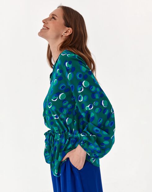 Lenazja grüne Bluse
