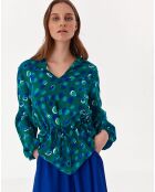 Lenazja grüne Bluse