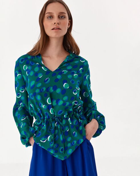 Lenazja grüne Bluse