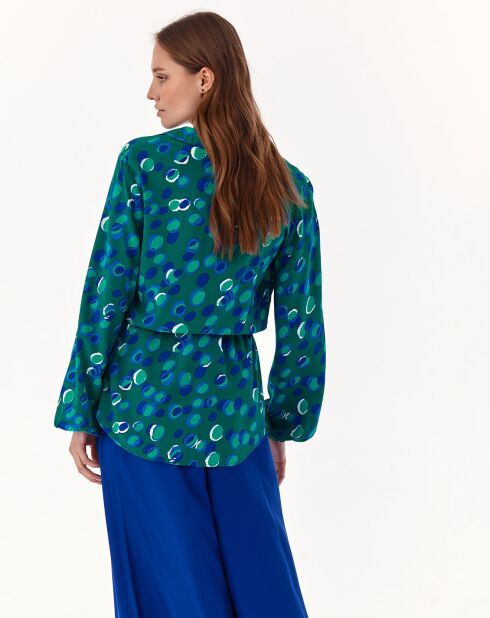 Lenazja grüne Bluse