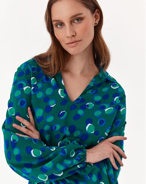 Lenazja grüne Bluse