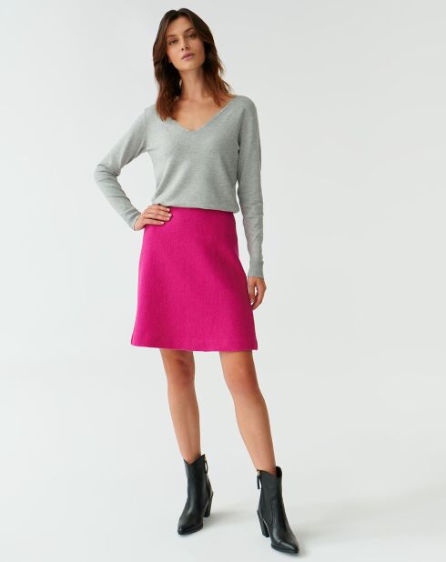 Miko fuchsiafarbener Rock