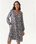 Lila/paarse Mikomo-jurk