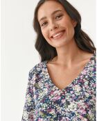 Lila/paarse Mikomo-jurk