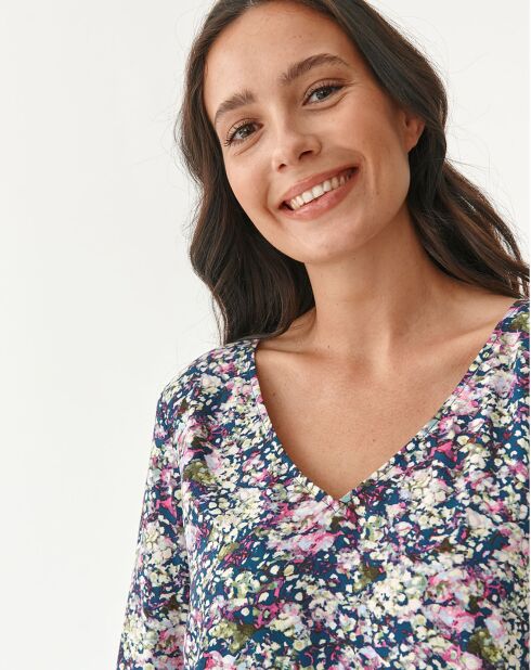 Lila/paarse Mikomo-jurk