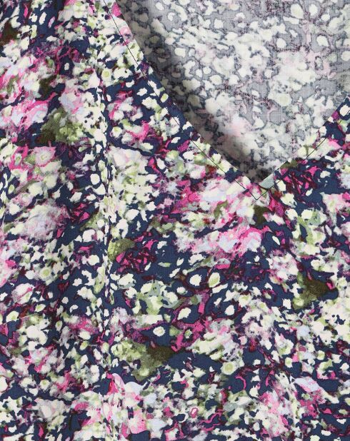 Lila/paarse Mikomo-jurk