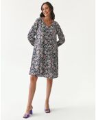 Lila/paarse Mikomo-jurk