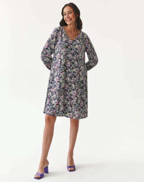 Lila/paarse Mikomo-jurk