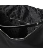 Sophyla zwarte handtas - 47x10x52 cm