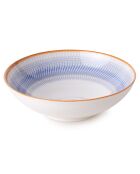 Service de table en porcelaine - 24 pièces multicolore