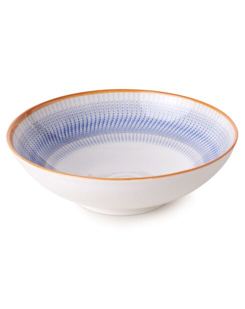 Service de table en porcelaine - 24 pièces multicolore