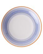 Service de table en porcelaine - 24 pièces multicolore