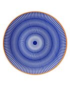 Service de table en porcelaine - 24 pièces multicolore