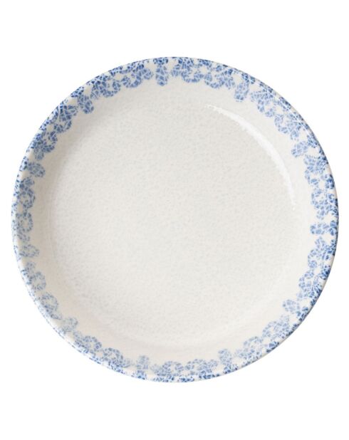 Set de vajilla de porcelana, 27 piezas, azul/blanco