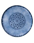 Service de table en porcelaine - 27 pièces bleu