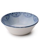 Service de table en porcelaine - 27 pièces bleu