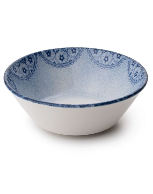 Service de table en porcelaine - 27 pièces bleu