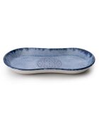 Service de table en porcelaine - 27 pièces bleu