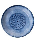 Service de table en porcelaine - 27 pièces bleu