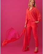 Oranje broek van Juli