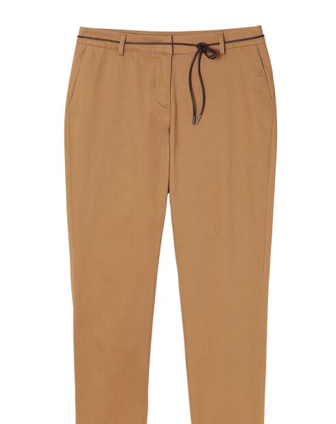 Beige/kamelfarbene Amiso-Hose