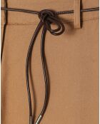 Pantalon Amiso beige/camel