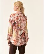 Chemise Goniko beige melangé