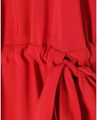 Rotes Osta Kleid