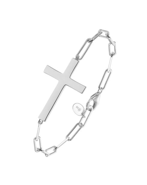 Bracelet Chaîne Croix en Argent