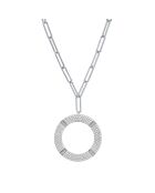 Collier Cercle Moderne en Argent
