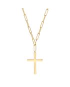 Collier Chaîne Marie en Argent doré