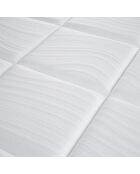 Pack Prêt-à-dormir Fontainebleau Matelas Ressorts ensachés blanc/noir - 90x200 cm