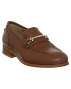 Mocassins en Cuir Olivia marron