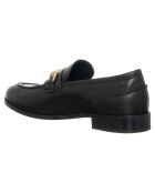 Mocassins en Cuir Olivia noirs