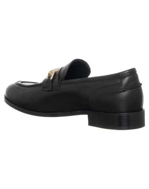 Mocassins en Cuir Olivia noirs