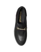 Mocassins en Cuir Olivia noirs
