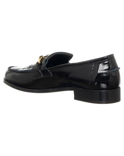 Mocassins en Cuir Théa noirs