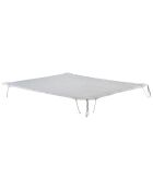 Surmatelas Wellness Ouate polyester blanc - 160x200 cm