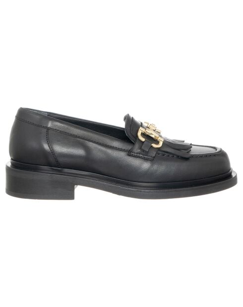 Mocassins en Cuir Clara noirs