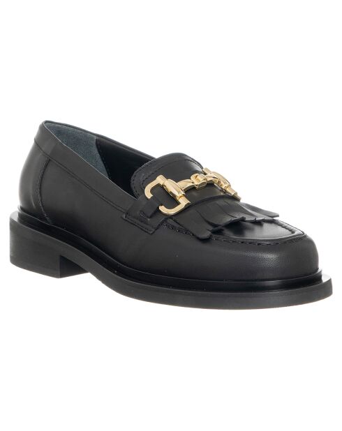 Mocassins en Cuir Clara noirs