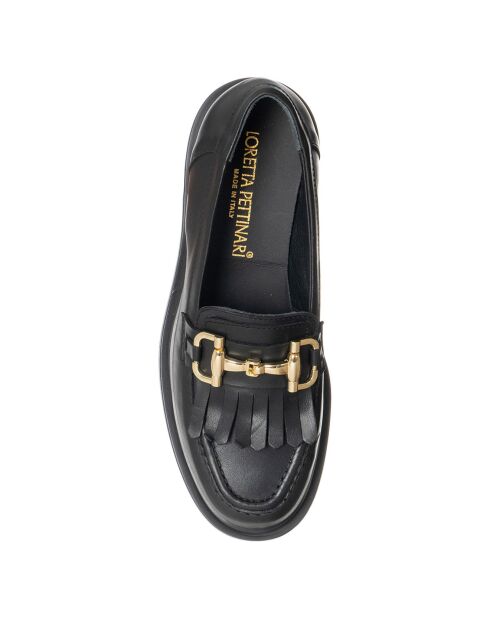 Mocassins en Cuir Clara noirs