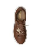 Sneakers en Cuir Garance marron