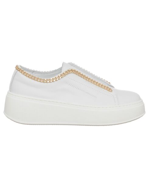 Sneakers en Cuir Marion blanches