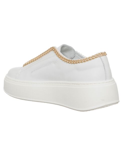 Sneakers en Cuir Marion blanches